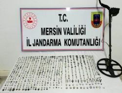 Mut'ta 746 parça tarihi eser ele geçirildi